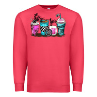 Cardinal motocross coffee cups Premium Sweatshirt - Zillion Design Studio