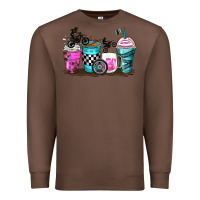 Chestnut motocross coffee cups Premium Sweatshirt - Zillion Design Studio