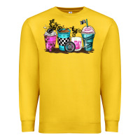Lemon motocross coffee cups Premium Sweatshirt - Zillion Design Studio
