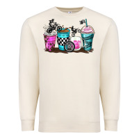 Sandshell motocross coffee cups Premium Sweatshirt - Zillion Design Studio