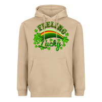 Mushroom feeling lucky with rainbow Heavyweight Hoodie - RanaPortraitStore