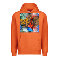 Carrot statue of liberty american flag Premium Hoodie - BundleAndBundleShop