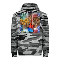 Slate Camo statue of liberty american flag Premium Hoodie - BundleAndBundleShop