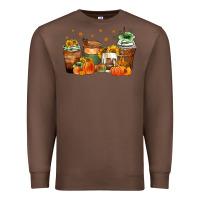 Chestnut fall coffee cups Premium Sweatshirt - Zillion Design Studio