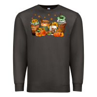 Smoke fall coffee cups Premium Sweatshirt - Zillion Design Studio