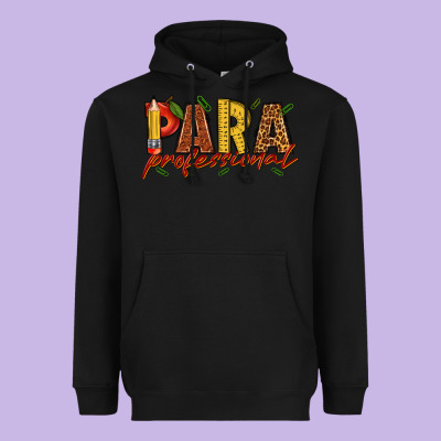 Paraprofessional Heavyweight Hoodie Designed By Texasbilliewilder