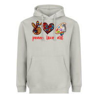 Moon Dust peace love art Heavyweight Hoodie - texasbilliewilder