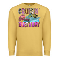 Antique Gold Cruisin' for my birthday Premium Sweatshirt - texasbilliewilder