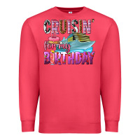 Cardinal Cruisin' for my birthday Premium Sweatshirt - texasbilliewilder
