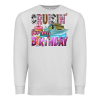 Dove Grey Cruisin' for my birthday Premium Sweatshirt - texasbilliewilder