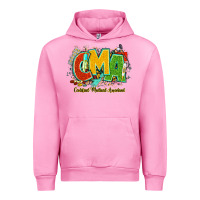Fuchsia Pink cma certified medical assistant juneteenth Urban Hoodie - NancyCooperArtShop