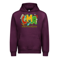 Mauve Wine cma certified medical assistant juneteenth Urban Hoodie - NancyCooperArtShop