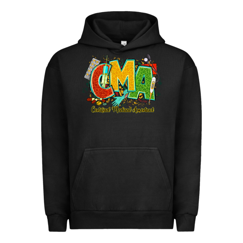 Cma Certified Medical Assistant Juneteenth Urban Hoodie by NancyCooperArtShop | Teevron