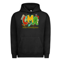 Pigment Black cma certified medical assistant juneteenth Urban Hoodie - NancyCooperArtShop
