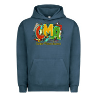 Pigment Midnight Navy cma certified medical assistant juneteenth Urban Hoodie - NancyCooperArtShop