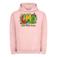 Pigment Salmon cma certified medical assistant juneteenth Urban Hoodie - NancyCooperArtShop