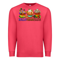 Cardinal hallothanksmas cupcakes Premium Sweatshirt - texasbilliewilder