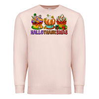 Pale Pink hallothanksmas cupcakes Premium Sweatshirt - texasbilliewilder