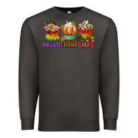 Smoke hallothanksmas cupcakes Premium Sweatshirt - texasbilliewilder