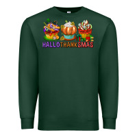 Sports Green hallothanksmas cupcakes Premium Sweatshirt - texasbilliewilder