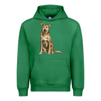 Emerald chinook dog Urban Hoodie - LillyAllenDesigns