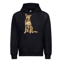 Foreset Green chinook dog Urban Hoodie - LillyAllenDesigns