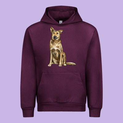 Chinook Dog Urban Hoodie Designed By Lillyallendesigns