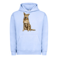 Pigment Grape Ice chinook dog Urban Hoodie - LillyAllenDesigns