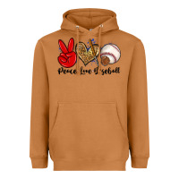 Meerkat peace love baseball Heavyweight Hoodie - Zillion Design Studio