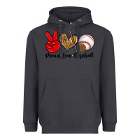 Smoke peace love baseball Heavyweight Hoodie - Zillion Design Studio