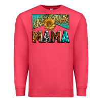Cardinal mama sunflower junkie Premium Sweatshirt - Zillion Design Studio
