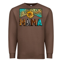 Chestnut mama sunflower junkie Premium Sweatshirt - Zillion Design Studio