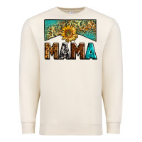 Sandshell mama sunflower junkie Premium Sweatshirt - Zillion Design Studio