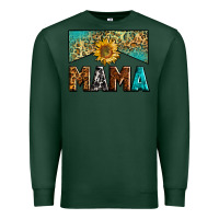 Sports Green mama sunflower junkie Premium Sweatshirt - Zillion Design Studio