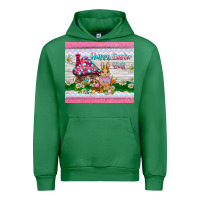 Emerald happy easter y'all  rabbit Urban Hoodie - BarkalooDesign