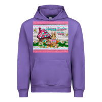 Tulip happy easter y'all  rabbit Urban Hoodie - BarkalooDesign