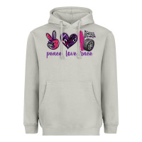 Moon Dust peace love race Heavyweight Hoodie - texasbilliewilder