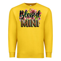 Lemon flowers blessed mini Premium Sweatshirt - Zillion Design Studio