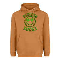 Meerkat feeling lucky with leopard Heavyweight Hoodie - RanaPortraitStore
