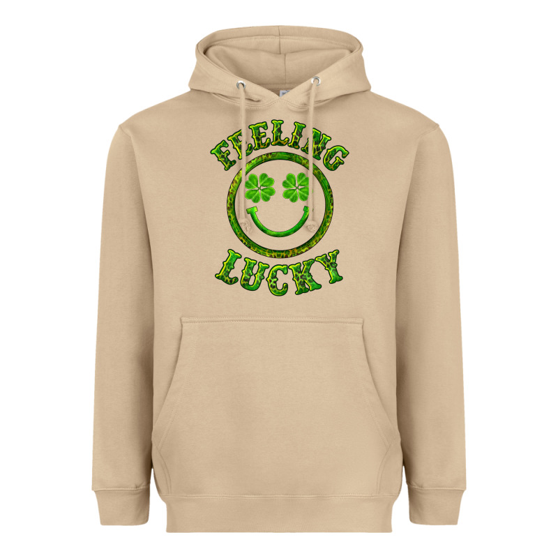 Feeling Lucky With Leopard Heavyweight Hoodie by RanaPortraitStore | Teevron