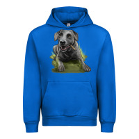 Cobalt Texas Blue Lacy Dog Urban Hoodie - LillyAllenDesigns