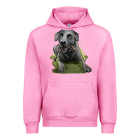 Fuchsia Pink Texas Blue Lacy Dog Urban Hoodie - LillyAllenDesigns