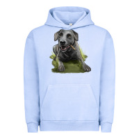 Pigment Grape Ice Texas Blue Lacy Dog Urban Hoodie - LillyAllenDesigns