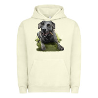 Pigment Pistachio Texas Blue Lacy Dog Urban Hoodie - LillyAllenDesigns