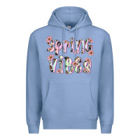 Colony Blue spring vibes Premium Hoodie - Artiststas