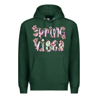 Sports Green spring vibes Premium Hoodie - Artiststas