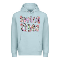 Blue Mist spring vibes Premium Hoodie - Artiststas