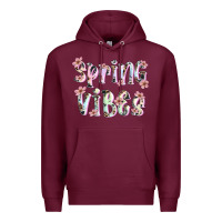 Burgundy spring vibes Premium Hoodie - Artiststas