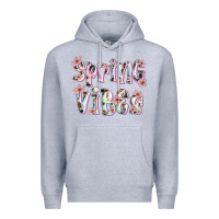 Heather Grey spring vibes Premium Hoodie - Artiststas