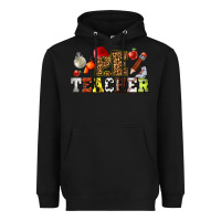 Black physical education teacher Heavyweight Hoodie - texasbilliewilder